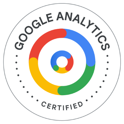 GA4 Google Analytics Certified Badge