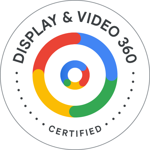 Google Display & Video 360 Certified Badge